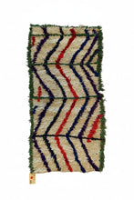 Load image into Gallery viewer, 3001 Moroccan Azilal Style with ZigZag Chevron Pattern