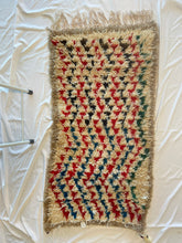 Load image into Gallery viewer, 3013 Moroccan Berber/ Beni Ourain Influenced  with Abstract zigzag and chevron like marks