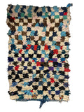 3018 Morocco, Central/Southern, Boucherouite Rag Rug