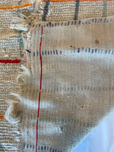 Load image into Gallery viewer, 3056 Morocco - Middle Atlas/ Flatweave Berber minimalist style with Linear striped with horizontal bands and vertical pinstripes