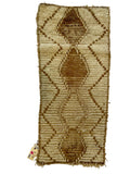 3064 Morocco Middle Atlas/ Berber Tribe Style with Stacked Lozenge/diamond medallions/ flanked by zigzag strips