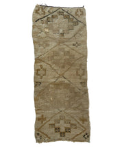 Load image into Gallery viewer, 3065 Morocco Middle Atlas/ Berber Tribe Style  with Stacked diamond medallions/ central diamonds with internal cross motif
