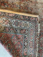 Load image into Gallery viewer, 3110 Iran/ Kurdistan Province/ Persian Village Rug  with All Over Repeating Geometric Floral Pattern