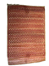 Load image into Gallery viewer, 3114 Morocco/ High Atlas/ Hanbel Style  with All-over Checkerboard/ Horizontal Banded Structure/ Sawtooth Seperators