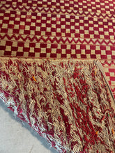 Load image into Gallery viewer, 3114 Morocco/ High Atlas/ Hanbel Style  with All-over Checkerboard/ Horizontal Banded Structure/ Sawtooth Seperators