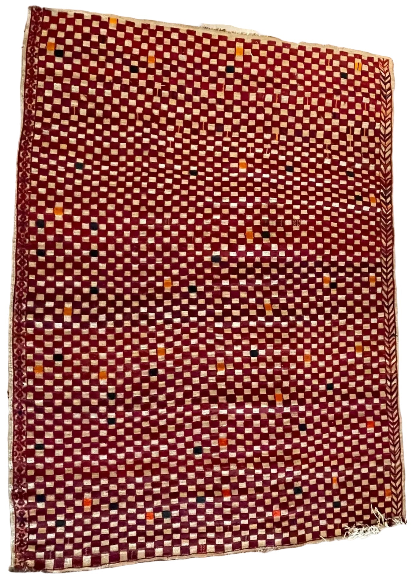 3116 Morocco Berber Straw Foundation Rug / Mat