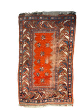 Load image into Gallery viewer, 3119 Caucasus Region/ Azerbaijan/ Shirvan influence with Column of eight-Point Stars/ Geometric Medallion Field/ Angular Vine Border