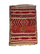 Load image into Gallery viewer, 3121 Morocco/ High Atlas/ Oued Zem Influence with Horizontal Panel Composition/ Large Central Diamond Medallions/ Chevron Motif