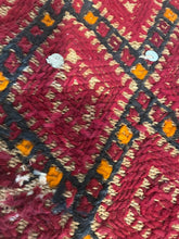 Load image into Gallery viewer, 3123 Morocco/ High Atlas/ Oued Zem Influence with All-over nested Lozenge Field/ Micro-geometric Repeat/ Continous Lattice Composition