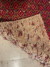 Load image into Gallery viewer, 3123 Morocco/ High Atlas/ Oued Zem Influence with All-over nested Lozenge Field/ Micro-geometric Repeat/ Continous Lattice Composition