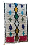 3125 Morocco/ High Atlas/ Azilal Province  with Verticle Chain of Connected Diamonds/ Floating Side Diamonds