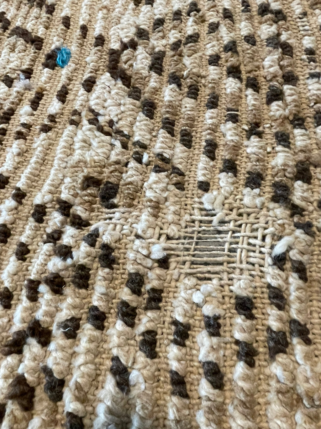 3137 Morocco / Middle Atlas / Beni Ourain / Ivory / Dark Brown