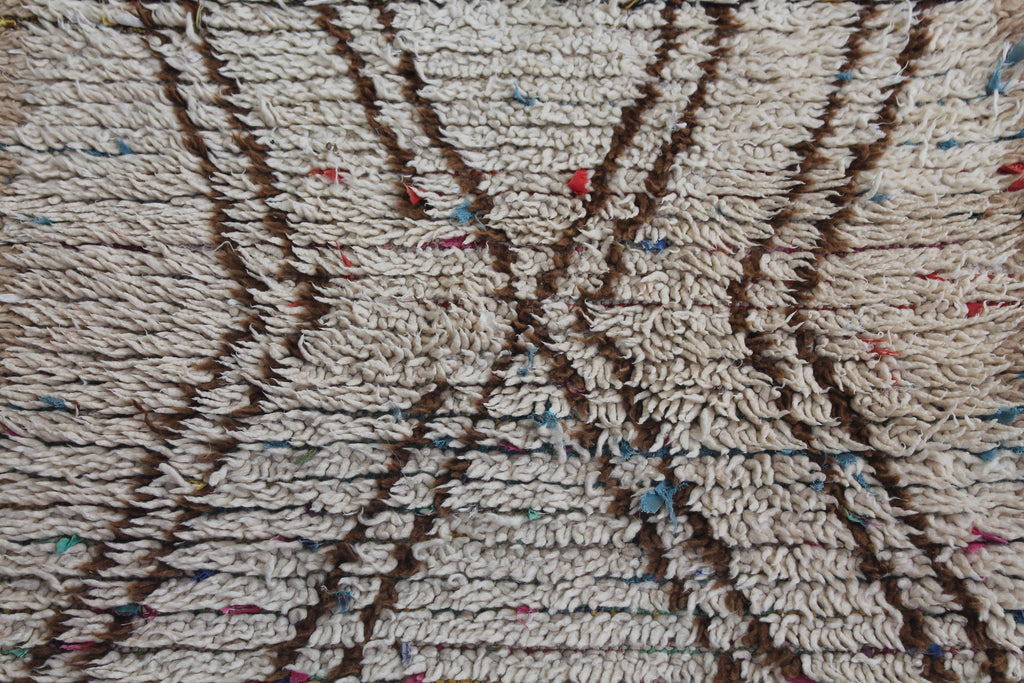 1012 Moulouya with Taupe/Brown Zig-zag Pattern