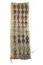 Load image into Gallery viewer, 1062 Moulouya with Taupe/LightBlue/DarkBlue/Red Small/ narrow diamonds Pattern