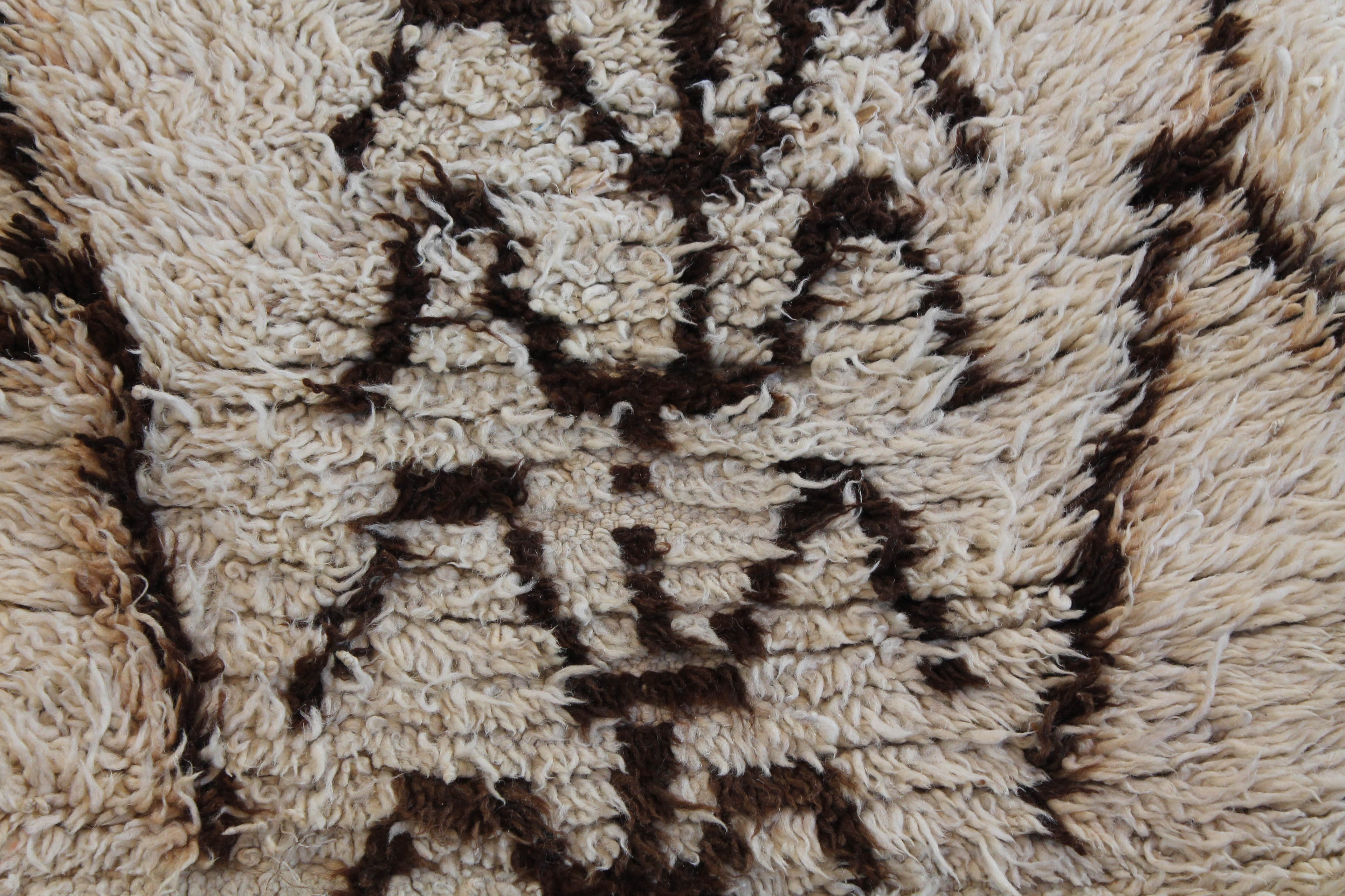 1064 HighAtlas with Taupe/Brown Ascending Birds and unique patterns Pattern