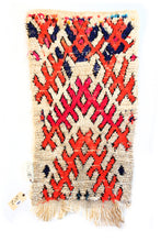 Load image into Gallery viewer, 1067 HighAtlas with Taupe/Orange/Fusia/Blue Crossed X's Pattern