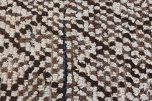 Load image into Gallery viewer, 1154 Moulouya with Taupe/LightBrown/DarkBrown Checkered Diamonds Pattern