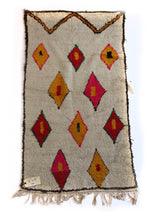 Load image into Gallery viewer, 1161 Moulouya with Taupe/Pink/Yellow/Red Diamonds Pattern