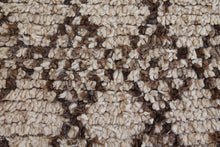 Load image into Gallery viewer, 1166 Moulouya with Taupe/LightBrown/DarkBrown Checkered Diamonds Pattern