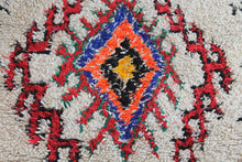 Load image into Gallery viewer, 1241 HighAtlas with Taupe/Red/Green/Blue/Black/Orange Diamonds and Various Patterns Pattern