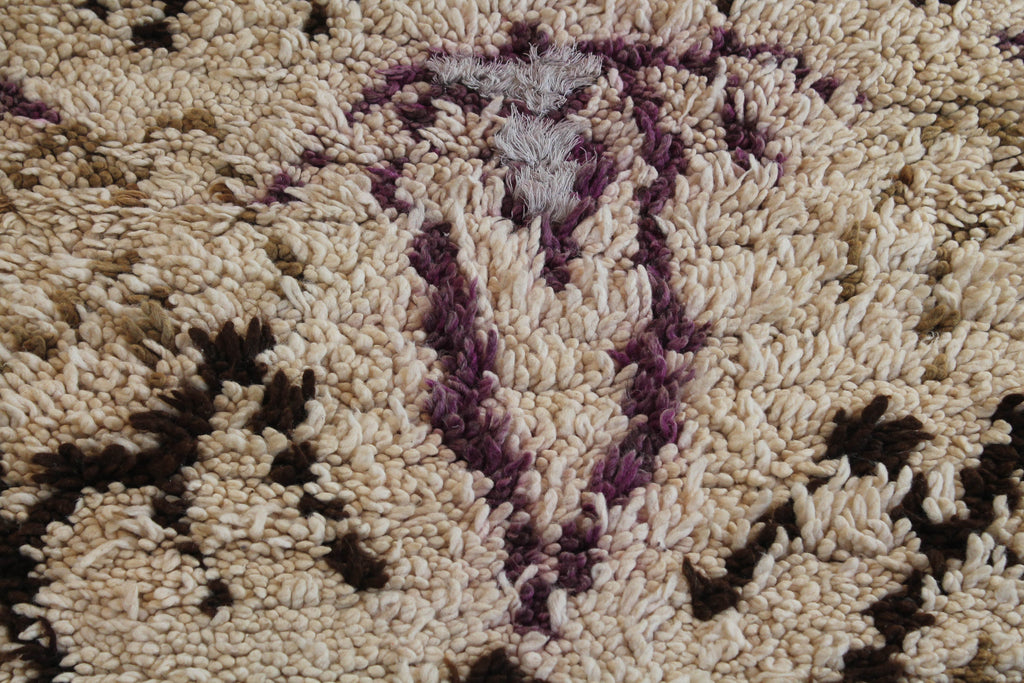 1276 HighAtlas with Taupe/Black/Purple Diamonds and V's Pattern (P11)