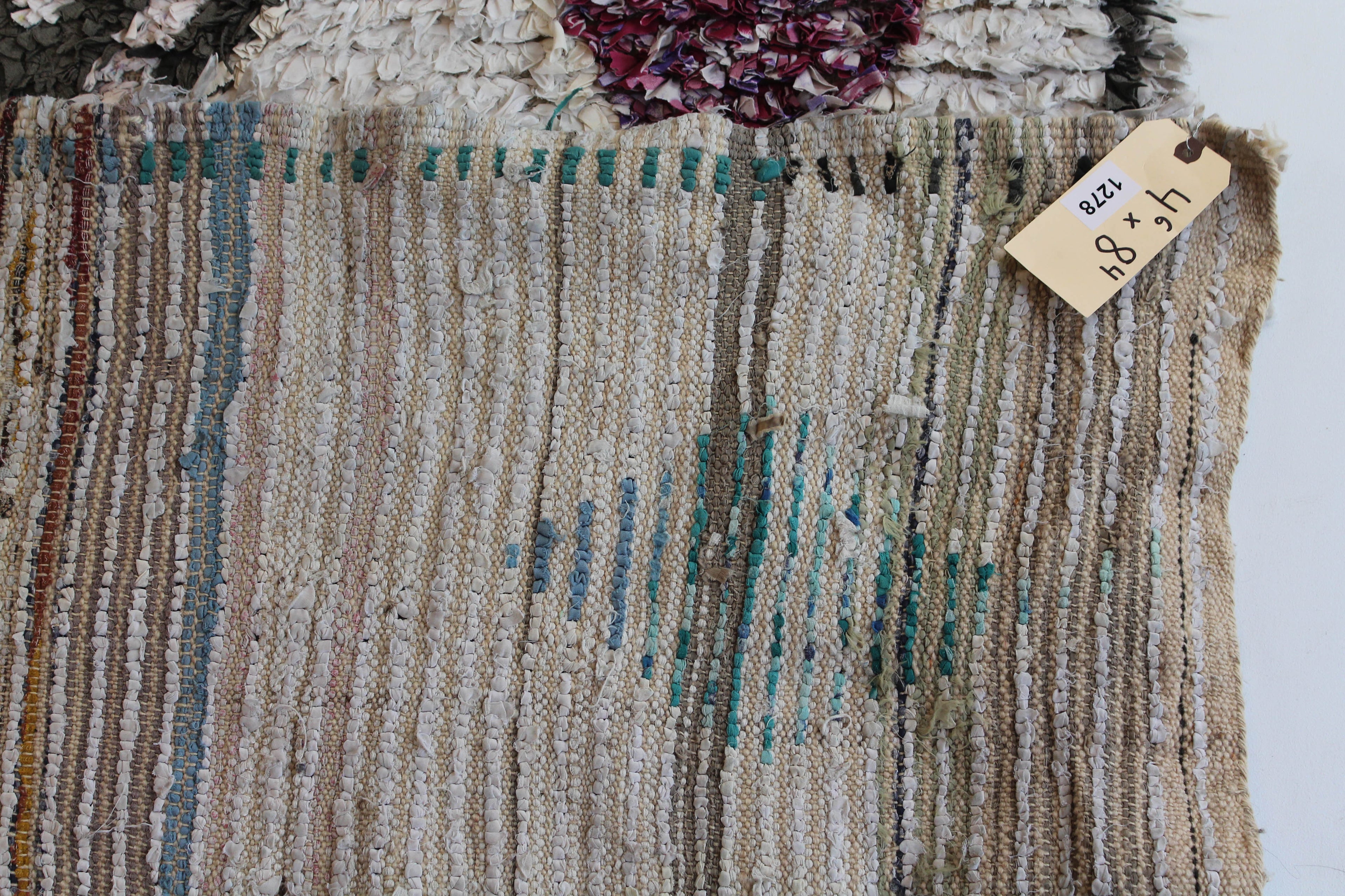 1278 Moulouya with Taupe/Grey/Maroon/Black/Blue/Mustard/Pink Diamonds Pattern