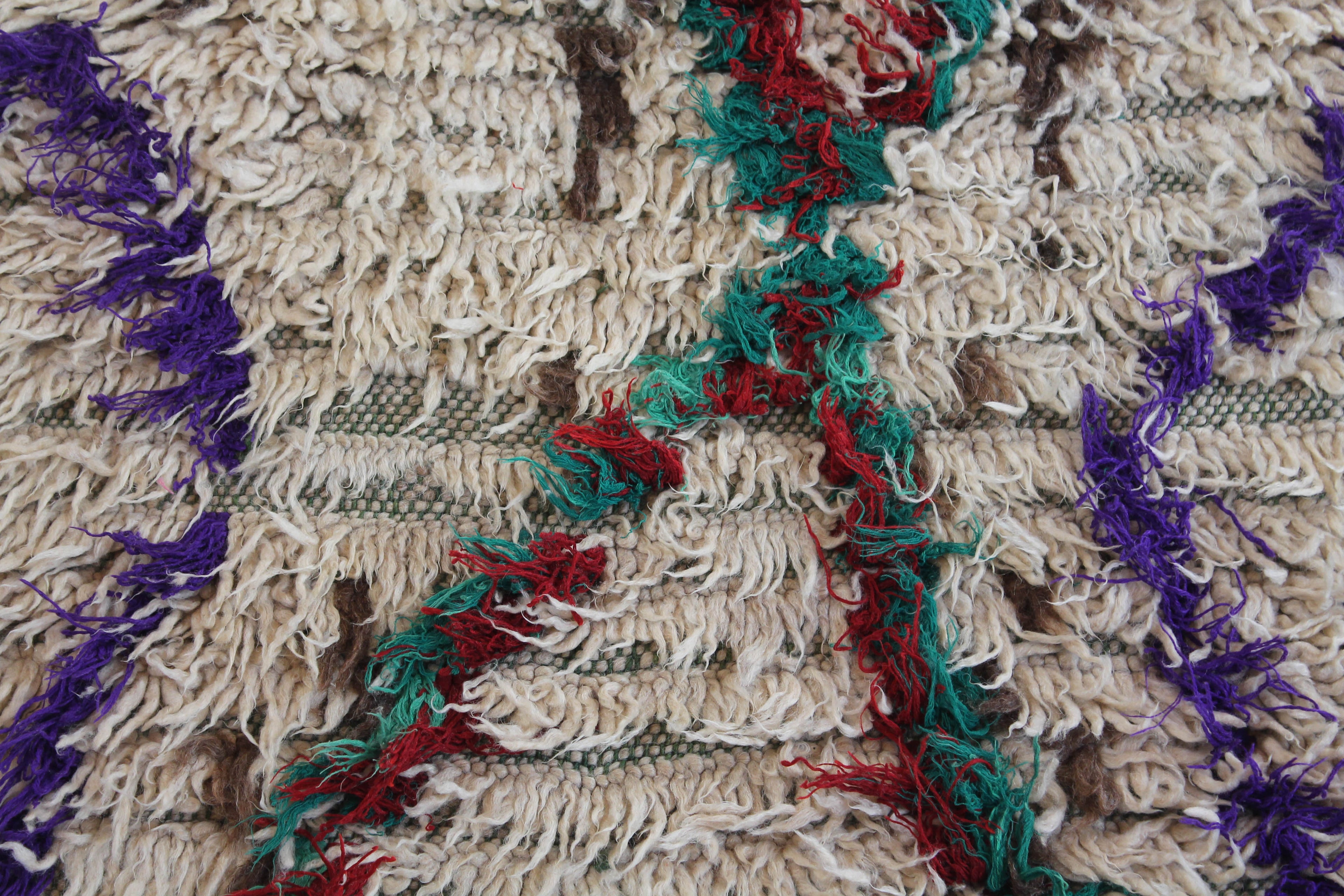 1288 HighAtlas with Taupe/Purple/Red/Green/Brown Diamonds Pattern