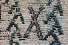 Load image into Gallery viewer, 1293 HighAtlas with Taupe/Green/Blue/Yellow/Black Arrows and X&#39;s Pattern