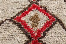 Load image into Gallery viewer, 1311 HighAtlas with Taupe/Red/Brown Diamonds Pattern