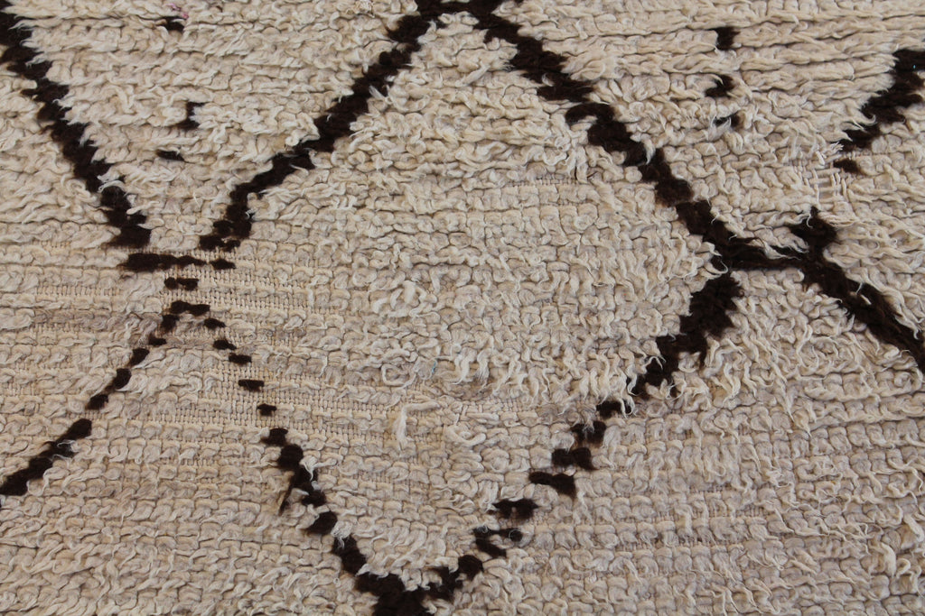 1350 Moulouya with Taupe/Black Diamonds Pattern