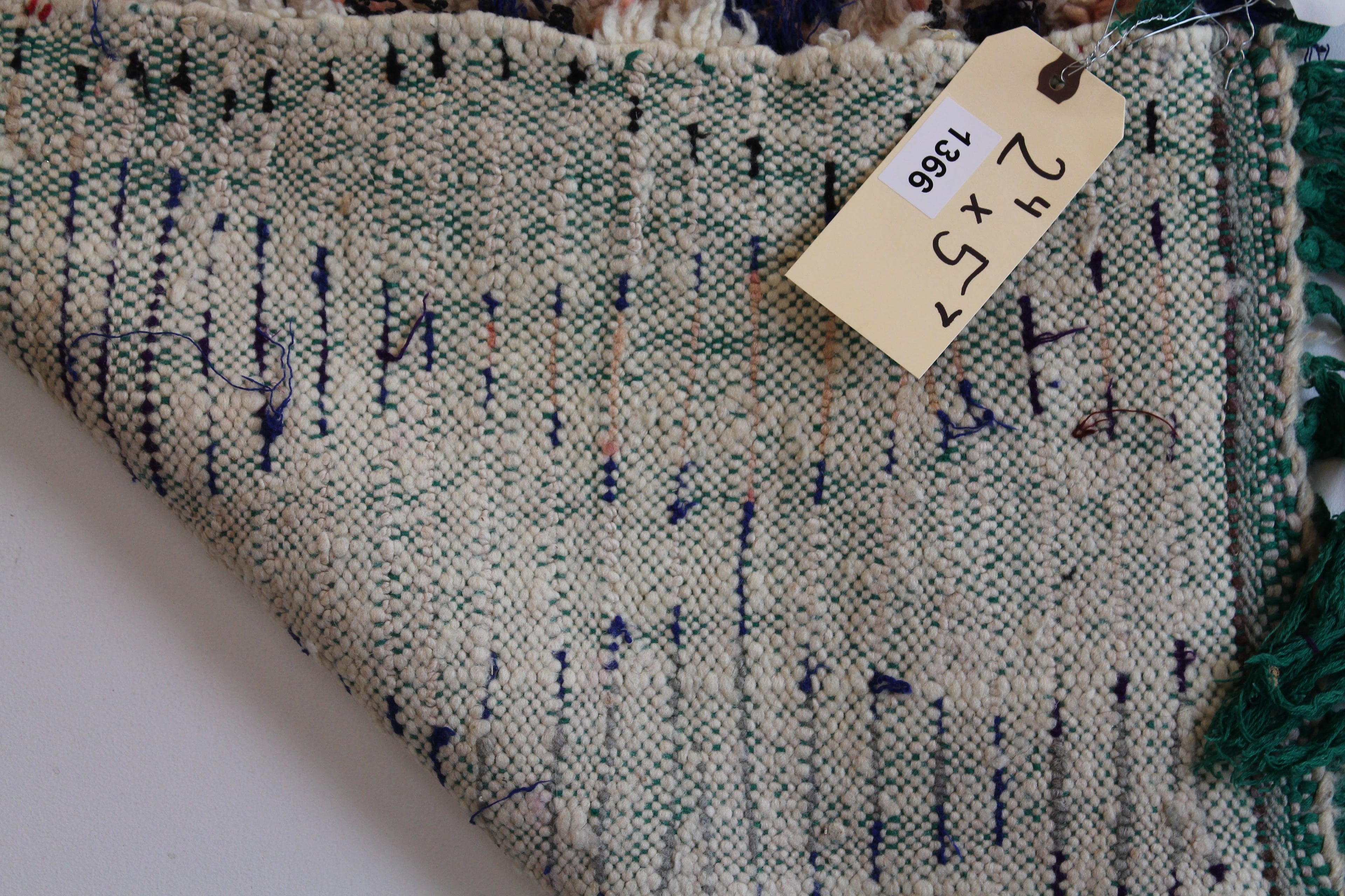 1366 HighAtlas with Taupe/Peach/Blue/Black/Red/Green Diamonds Pattern