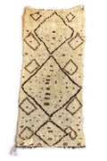 1397 Moulouya with Taupe/Brown Diamonds Pattern