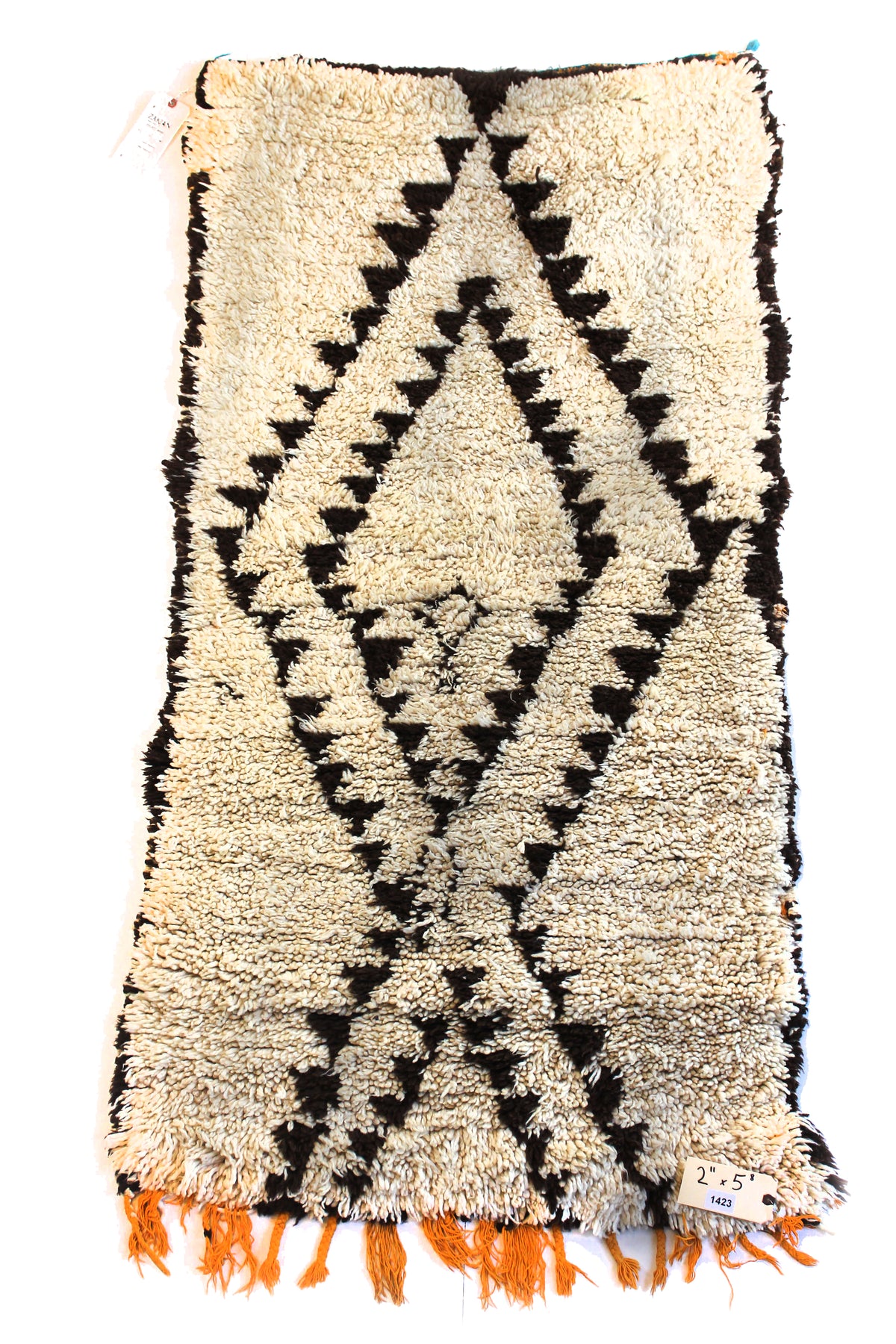1423 Moulouya with Taupe/Brown Diamonds Pattern (P20)