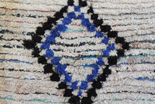 Load image into Gallery viewer, 1426 Open East with Taupe/Blue/Black Diamonds Pattern