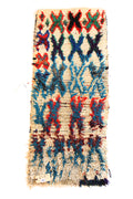 1441 HighAtlas with Cream/Blue/Red/Green Plain Pattern