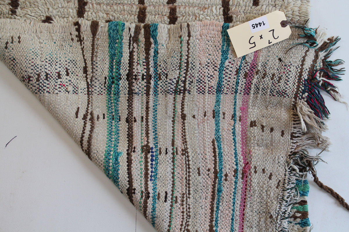 1445 HighAtlas with Taupe/Brown/Grey Diamonds Pattern (P6)