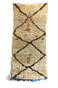1460 Moulouya with Taupe/Brown Diamonds and Triangles Pattern