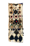 1463 Open East with Taupe/Brown Diamonds Pattern