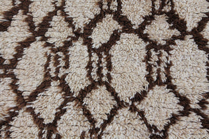 1464 Moulouya with Taupe/Brown/Green Zig-Zags Pattern