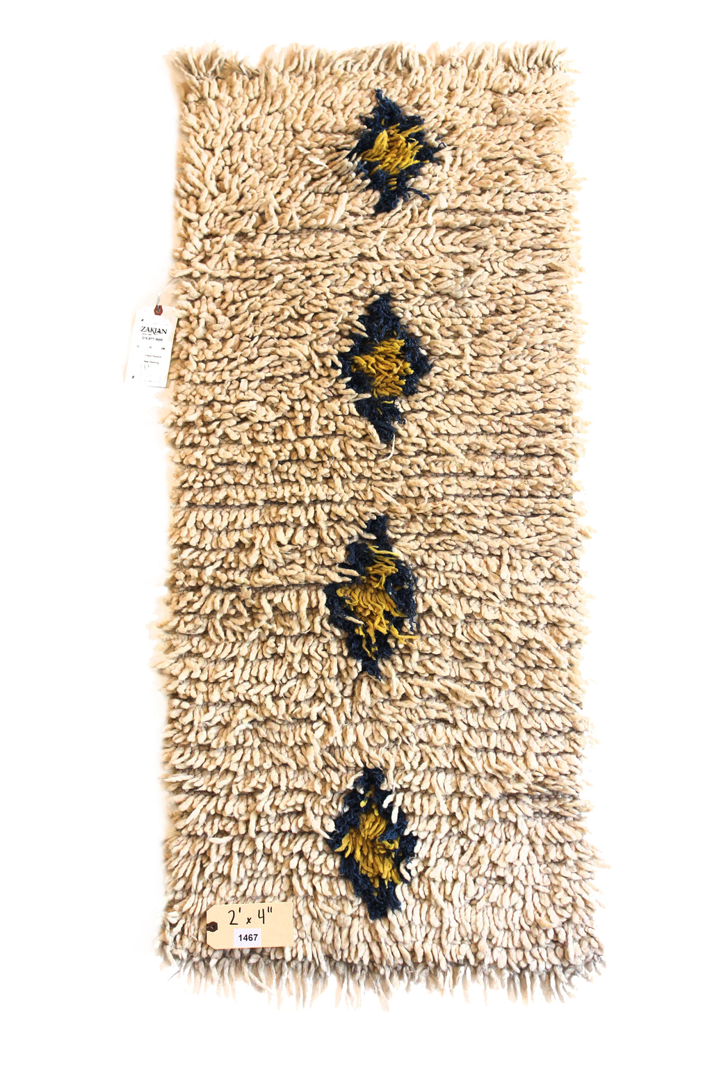 1467 Moulouya with Taupe/Light/DarkBrown Diamonds Pattern (P5)