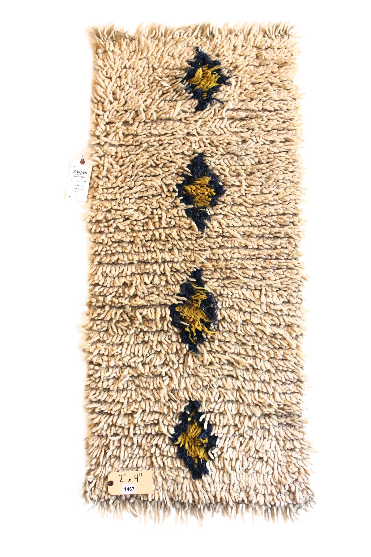 1467 Moulouya with Taupe/Light/DarkBrown Diamonds Pattern (P5)