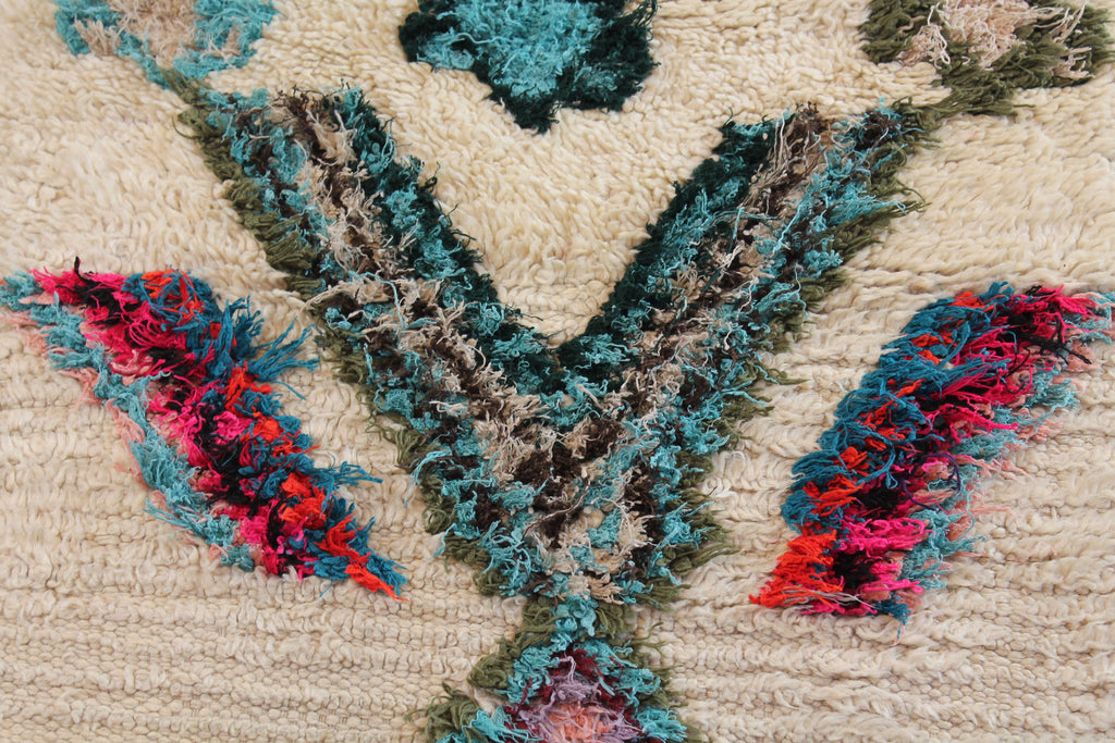 1481 HighAtlas with Taupe/Brown/Turquoise/Grey Diamonds Pattern (P6)