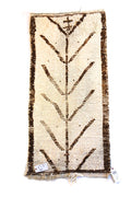 1520 Moulouya with Taupe/Brown Diamond Pattern Pattern