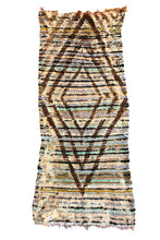 Load image into Gallery viewer, 1230 Moulouya with Multi-Color/Brown Diamonds andHorizontal Lines Pattern