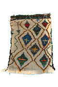 1126 HighAtlas with Taupe/Blue/Red.Green/Charcoal Diamonds and Crosses Pattern (P5)