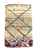 1394 Moulouya with Taupe/Yellow/Blue/Pink/Red/Purple Diamonds and Lines Pattern