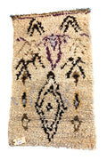 1276 HighAtlas with Taupe/Black/Purple Diamonds and V's Pattern (P11)