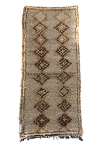 1111 Moulouya with Taupe/Brown/Beige Diamonds Pattern