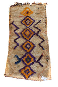 1506 BeniMguild with Taupe/Black Diamonds Pattern (P6)