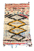 1400 Open East with Taupe/Yellow/Black/Red/Blue Diamonds Pattern